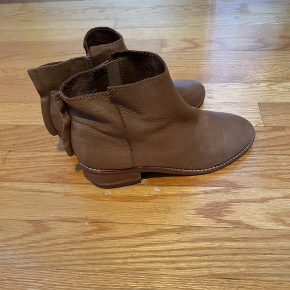 Joe’s Jeans leather booties Sz 7 1/2 - Picture 3 of 5